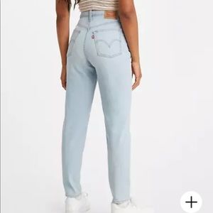 levi’s high waisted taper jeans